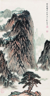 马良 山水