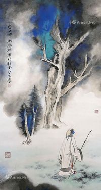 张大千 山水人物