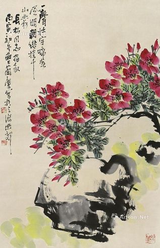 曹简楼 花卉