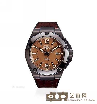 万国工程师系列黑陶瓷腕表 表径4.6cm