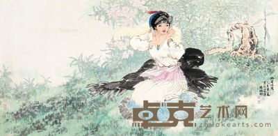 杨德树 幽谷回弦 120×246cm