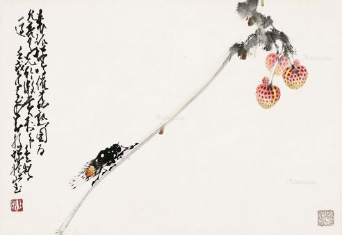 赵少昂 蝉鸣催荔熟
