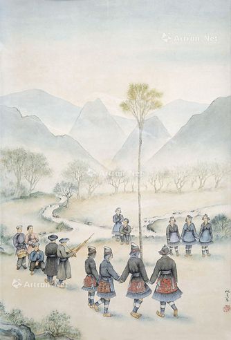 庞熏琹 舞乐图