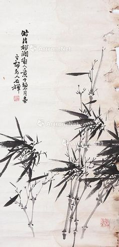 赵藩 墨竹图