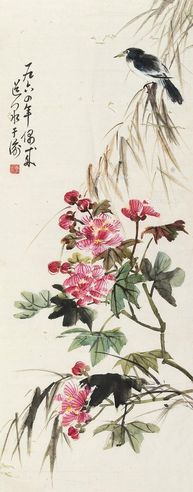 鍾道泉 芙蓉小鸟