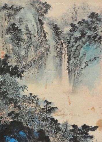 杨鸿坤 山水