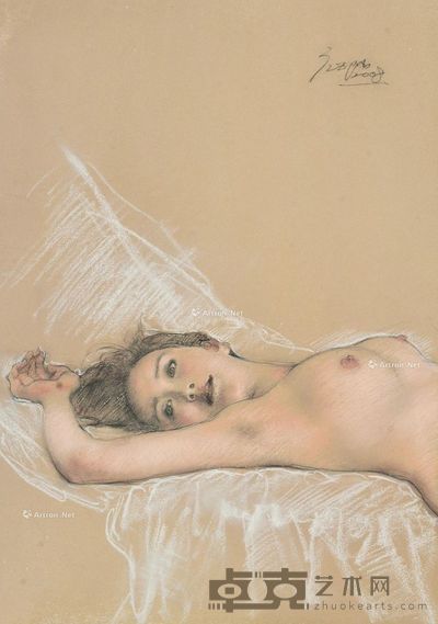 庞茂琨 人物 55×39cm