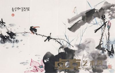 崔森茂 花鸟 45×70cm