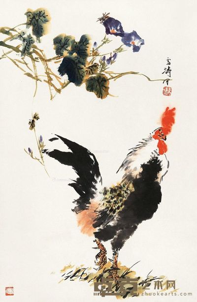 王雪涛 大吉图 68×44cm