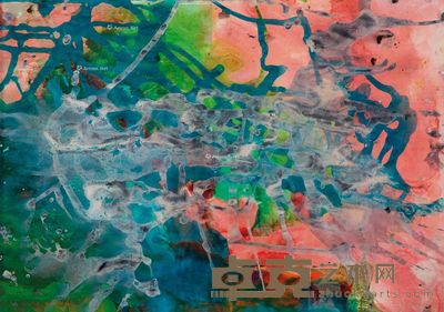 李青萍 无题 36×51cm