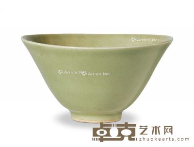明 龙泉窑斗笠杯 直径7.8cm