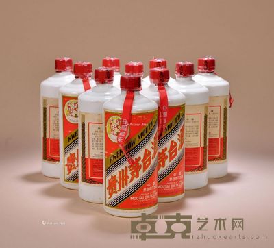 20世纪80年代初期“飞天牌”外销贵州茅台酒 --
