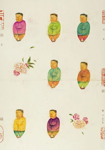 朱伟 开春图十四号