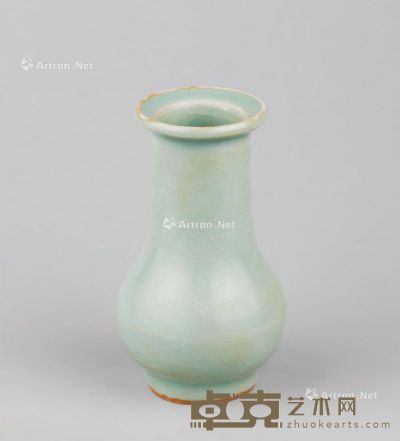 宋代(960-1279) 龙泉窑青瓷小瓶 高14.1cm