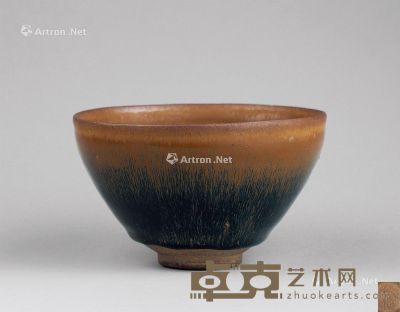 宋代(960-1279) 建窑茶碗 直径12.8cm；高8.1cm