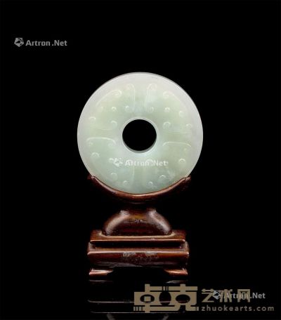 清代(1644-1911) 玉璧 直径5.7cm