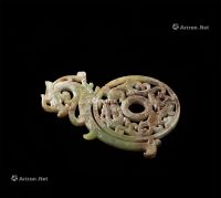 战国(B.C.475-221) 龙纹玉璧