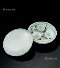 北宋(960-1127) 影青刻花香盒