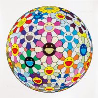 村上 隆 Flower Ball（3D）Cosmos 版画
