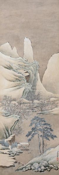 永瑢 雪山幽居