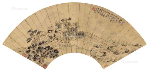 潘恭寿 秋亭幽趣