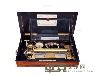 1880年 多功能八音盒 72×46×37cm