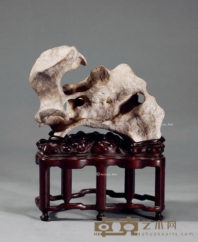 清 太湖石山子 长29cm