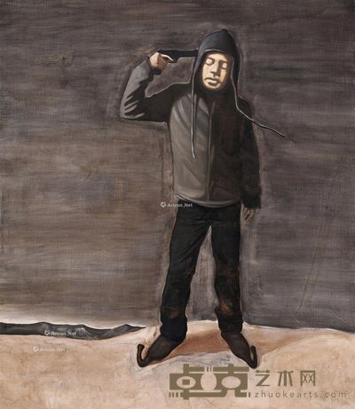 潘冠群 玩世 80×70cm