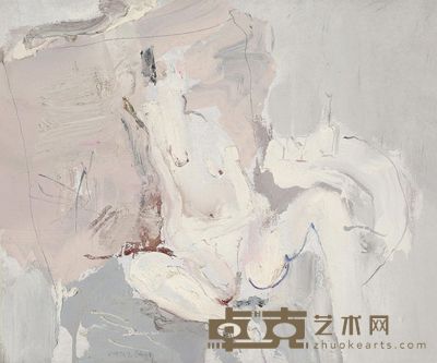 明镜 女人体 50×60cm