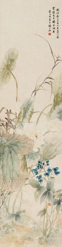 张大壮 芙蕖图