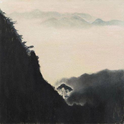 段建宇 2007年作 风景 No.11 布面油画