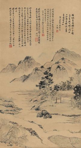 汪东 春山田舍