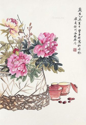 曾杏绯 牡丹