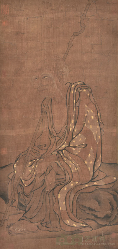 佚名 寿者相 80×38cm 约2.7平尺