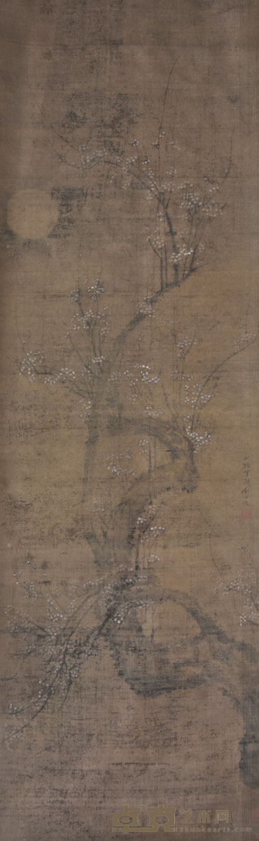 刘世儒 梅花 195×62cm 约10.9平尺