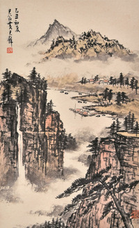 黄君璧 山水