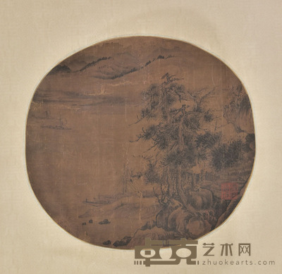 佚名 小景 26×27cm 约0.6平尺