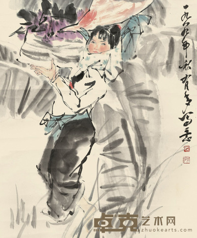 姚有多 惠安女 68×56cm 约3.4平尺