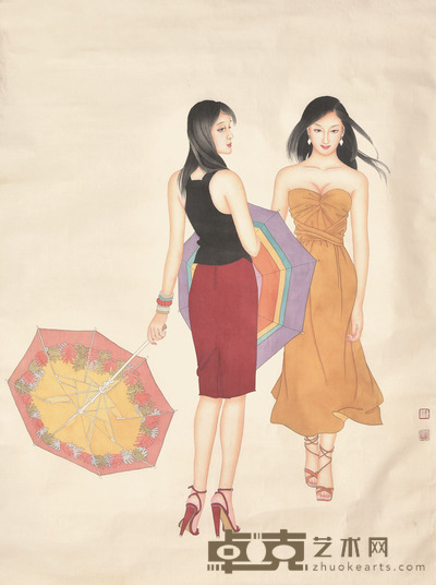 宋彦军 少女 112×75cm 约7.6平尺