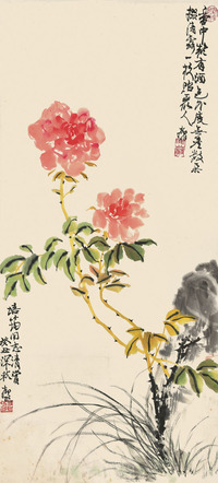 陆抑非 花卉