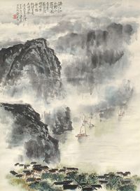 冯建吴 漓江山水