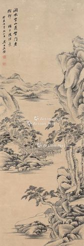 王撰 山水