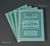 英国Glendining公司出版货币目录四册