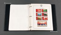 ★★1970-1988年日本邮趣协会出版局制作邮票定位册一册