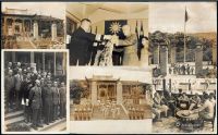 P 民国时期重庆国民政府黑白新闻照片一组六张