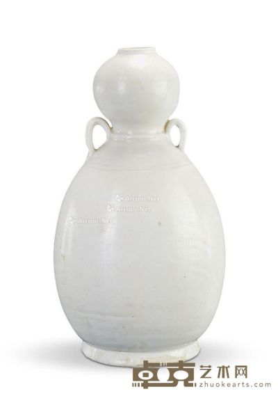 唐 邢窑葫芦瓶 高23cm