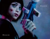 罗展鹏 2009年作 草莓族青春日志 21 油彩画布