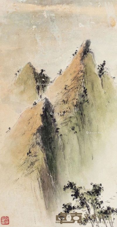伍佩荣 深山 32×16cm