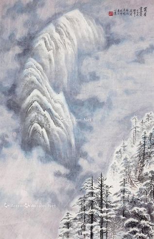 李问汉 峨嵋雪霁