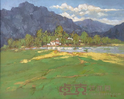 赵敏 风景 60×50cm